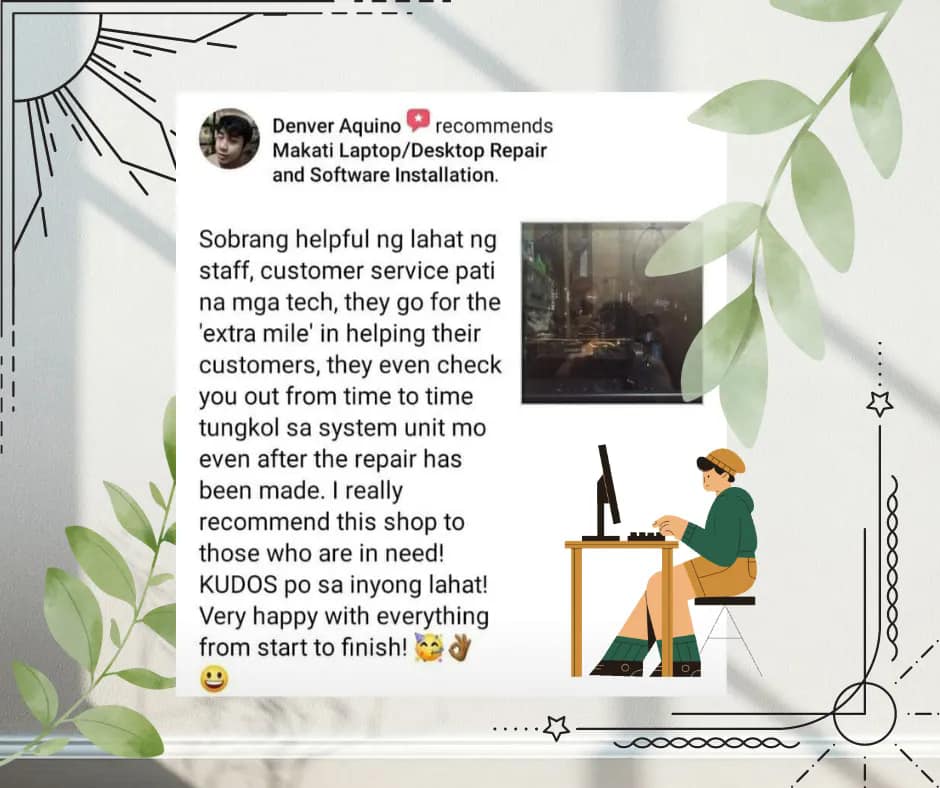 Denver Aquino Testimonial