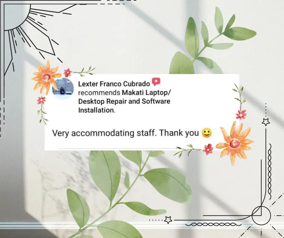 Lexter C. Testimonial